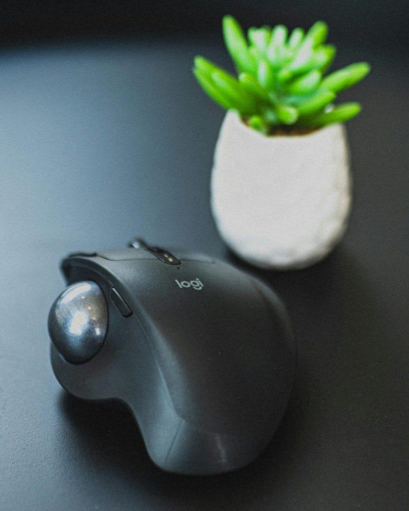 Ergonomische Logitech muis